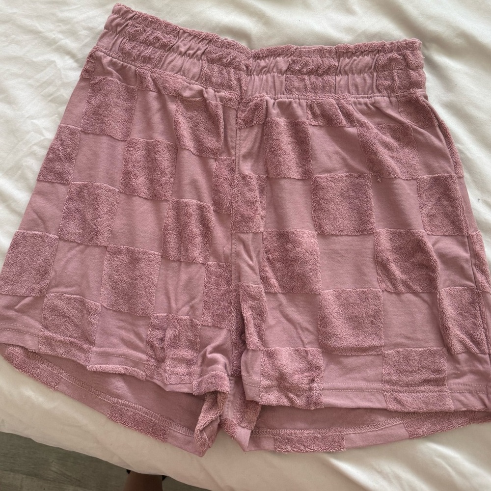 Nasty Gal Mauve Lounge Shorts